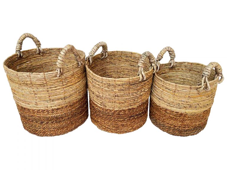 Woven laundry baskets indonesia