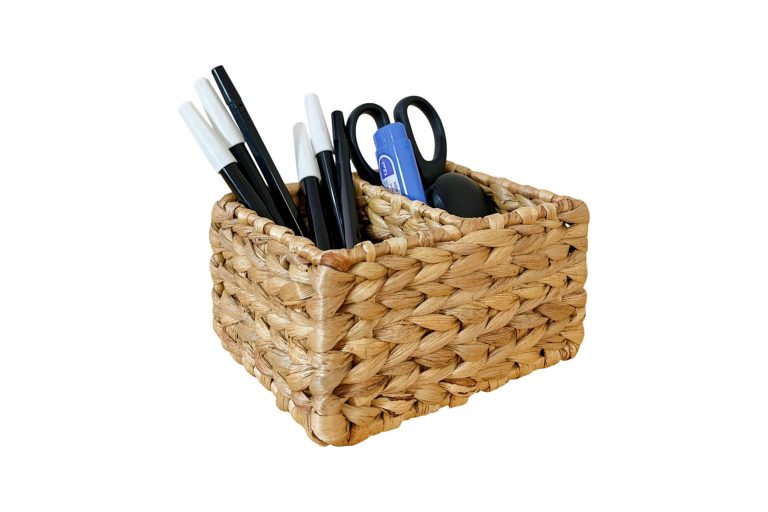 office woven pen holder